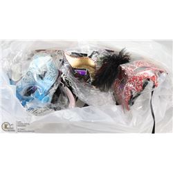 LARGE BAG OF ASSORTED HALLOWEEN MASKS
