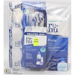 BAG OF BAUSH + LOMB RE-NU SALINE SOLUTION