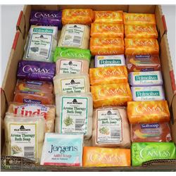 FLAT OF ASSORTED SOAPS