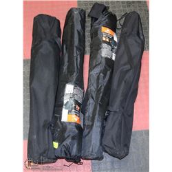 4 CAMPING CHAIRS WITH CARRYING BAGS
