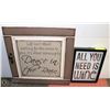 Image 1 : SHOWHOME DECOR "ALL YOU NEED IS WINE" & "DANCE IN