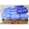 Image 1 : FLAT OF ASSORTED SIZE CEREAL CONTAINERS