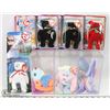 Image 1 : SET OF 3 BEANIE BABYS 1999 FLITTER, B.BEAR