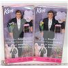 Image 1 : VINTAGE SET OF 2 KEN BARBIES "FLOWER SURPRISE"