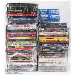 BOX OF ASSORTED DVD MOVIES
