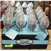 Image 1 : NEW 16 PK NATURALLY SOLAR CRACKLE GLASS LIGHTS X3