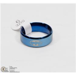 BATMAN LOGO RING SZ 9