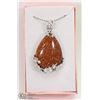 Image 1 : GOLD SANDSTONE TEAR DROP SHAPED SEMI PRECIOUS