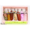 Image 1 : LOT OF 7 ASSORTED SEMI PRECIOUS PENDANTS.