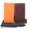 Image 1 : LOT OF TWO DELLA LEATHER WALLETS WITH ONE