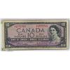 Image 1 : 1954 CANADIAN 10 DOLLAR BANK NOTE