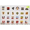 Image 1 : SHEET OF CANADA GAMES 89' COLLECTORS PINS