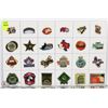 Image 1 : SHEET OF M.L.B COLLECTORS PINS