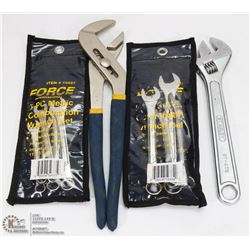 LOT MASTERCRAFT HIGH VISIBILITY CLAMP AND STANLEY