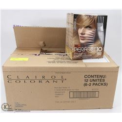 CASE OF CLAIROL NICE'N'EASY PERFECT 10 HAIR COLOUR