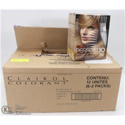 CASE OF CLAIROL NICE'N'EASY PERFECT 10 HAIR COLOUR