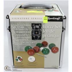 SPORT CRAFT BOCCE SET IN CASE