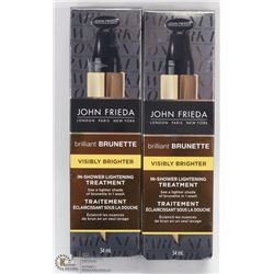 NEW 2 PACK OF JOHN FREIDA IN SHOWER LIGHTENING