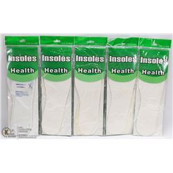 BUNDLE OF 5 'TRIM TO SIZE' INSOLES