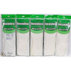BUNDLE OF 5 'TRIM TO SIZE' INSOLES