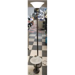 LOT OF 2 LAMPS 1 FLOOR AND 1 TABLE