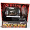 Image 1 : NEW UNIVERSAL SINGLE MOUNT TRUCK & VAN SIDE MIRROR