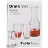 Image 1 : NEW 5 PIECE DRINK SET