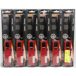 LOT OF 6 NEW BARBECUE LIGHTERS