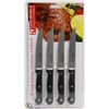 Image 1 : NEW PACK OF 4 STEAK KNIVES