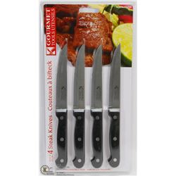 NEW PACK OF 4 STEAK KNIVES