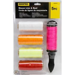 NEW 5PC MASON LINE & REEL