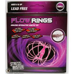 NEW FLOW RINGS: AMAZING INTERACTIVE KINETIC TOY
