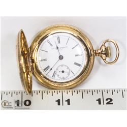 1899 NEW YORK STANDARD 6 SIZE 7 JEWEL POCKET WATCH