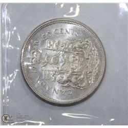 1960 CANADA SILVER 50 CENT PIECE
