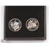 Image 1 : LOT OF TWO 1972-1997 COMMEMORATIVE STERLING SILVER