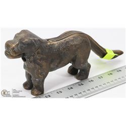 ANTIQUE BRASS BULLDOG NUTCRACKER