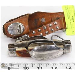 BOY SCOUT UTILITY KNIFE WITH BONE HANDLE IN