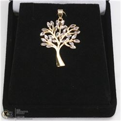 14K  GOLD TREE OF LIFE PENDANT