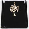 Image 1 : 14K  GOLD TREE OF LIFE PENDANT