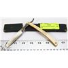 Image 1 : ANTIQUE STRAIGHT RAZOR WITH BOX.