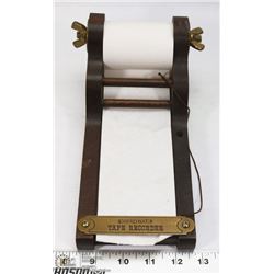 VINTAGE STORE TAPE RECORDER NOTE PAD.