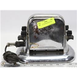 VINTAGE TOASTER WITH CORD.