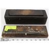Image 1 : ANTIQUE WET SHARPENING STONE IN ORIGINAL WOOD CASE