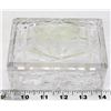 Image 1 : PINWHEEL CRYSTAL LIDDED BOX