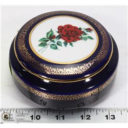 LIDDED TRINKET BOX MADE IN FRANCE