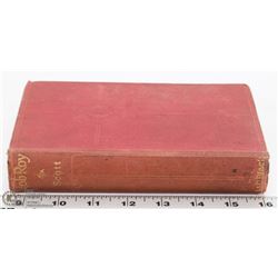 1913 NOVEL " ROB ROY " BY: SIR WALTER SCOTT