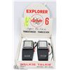 Image 1 : A PAIR OF 1960'S DIXIE EXPLORER TRANSISTOR WALKIE