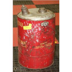 VINTAGE IMPERIAL GASOLINE CAN 16"X12"