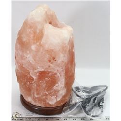EXTRA LARGE HIMALAYAN SALT LAMP WITH CORD AND BULB