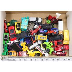 ESTATE FLAT OF TOY CARS